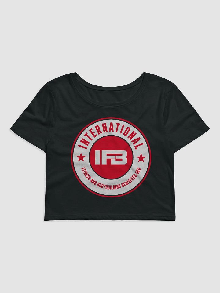 IFBNewsfeed.Org's Bella+Canvas Women's Crop Baby Tee product image (1)
