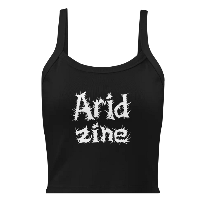 Arid Zine logo tank top product image (1)