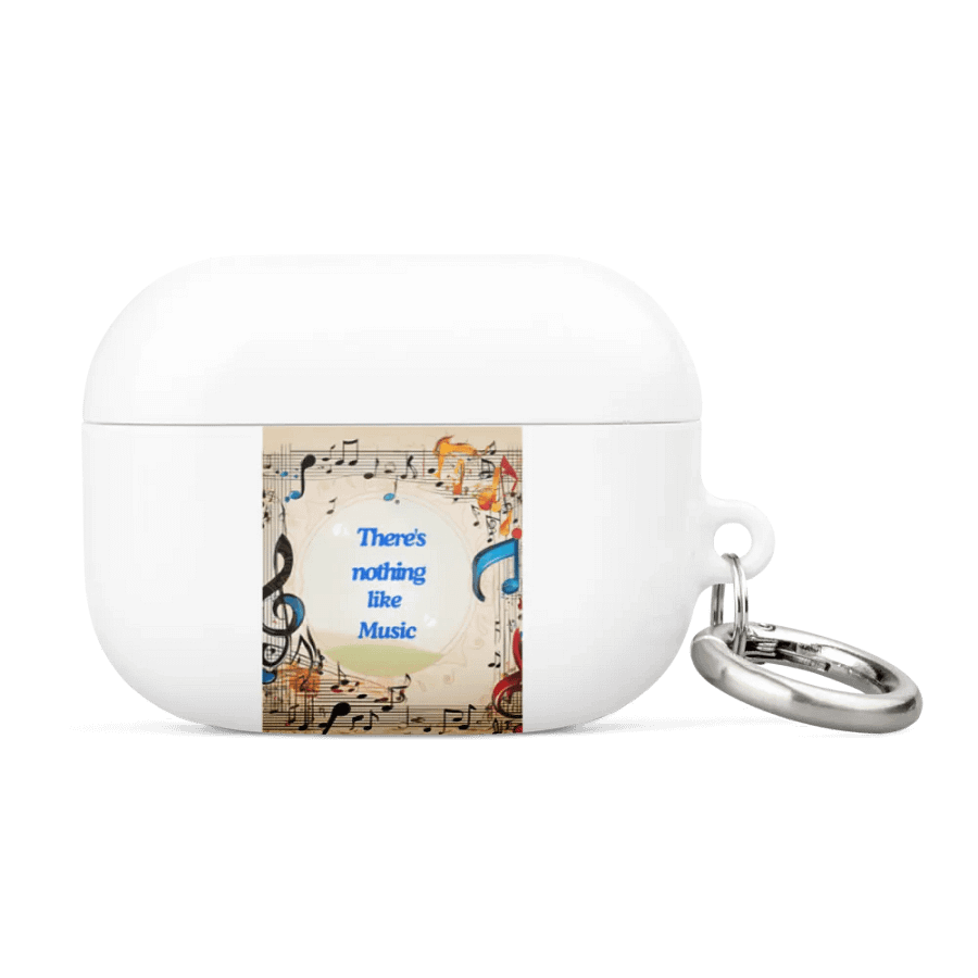 Musical Notes All-Over Print AirPods® Case product image (1)