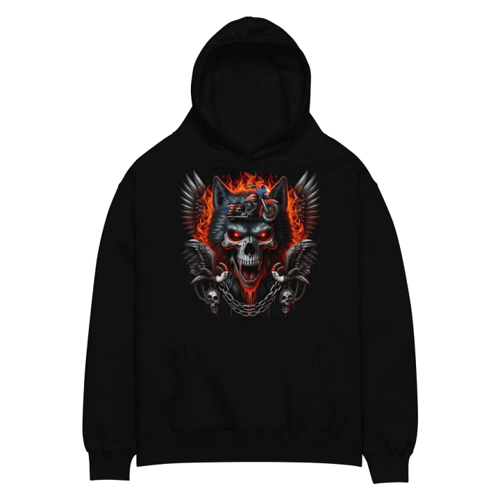 Apocalyptic Rider Graphic Hoodie #38 product image (2)