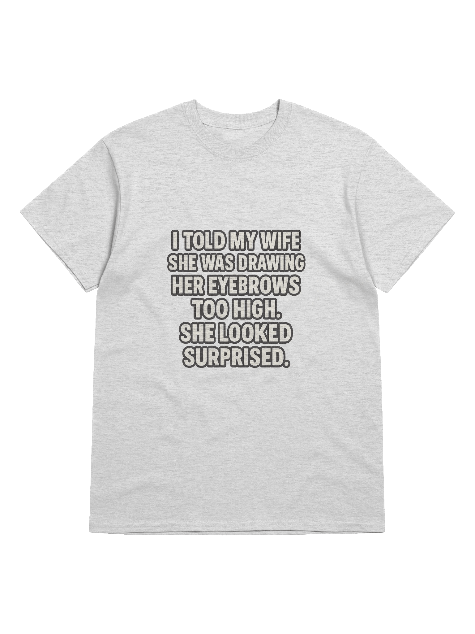 She looked surprised - Goated Jokes Tee. product image (2)