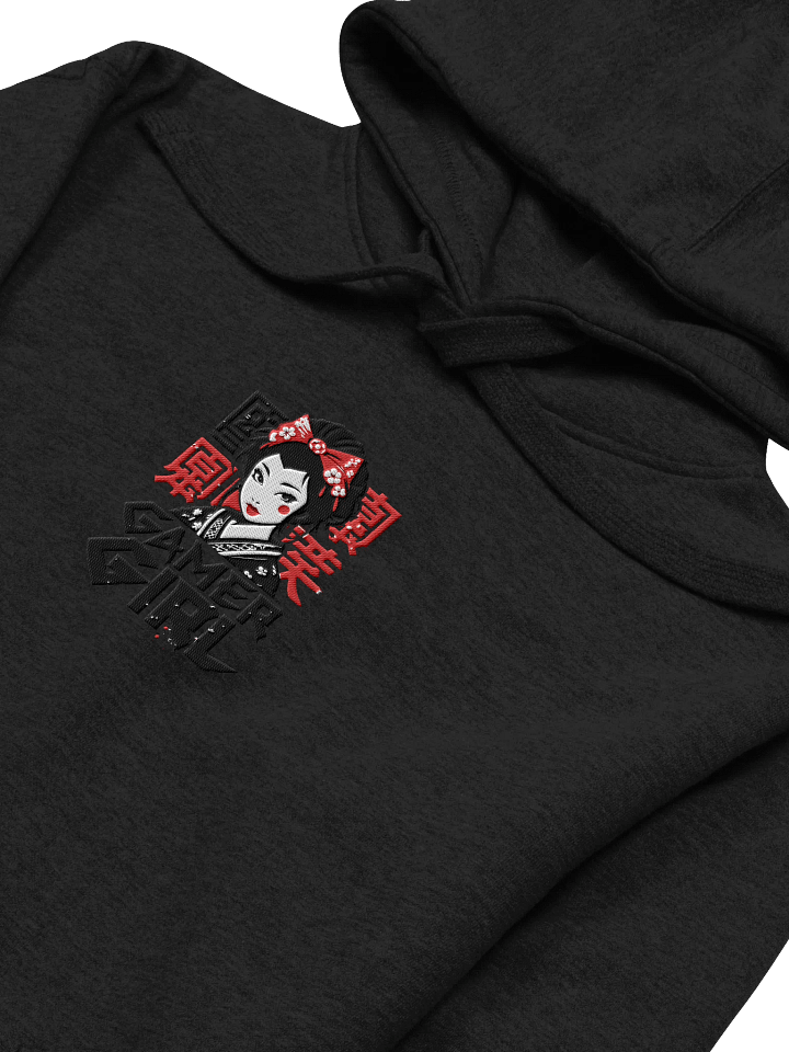 Geisha Gamer Center Embroidered Hoodie product image (2)