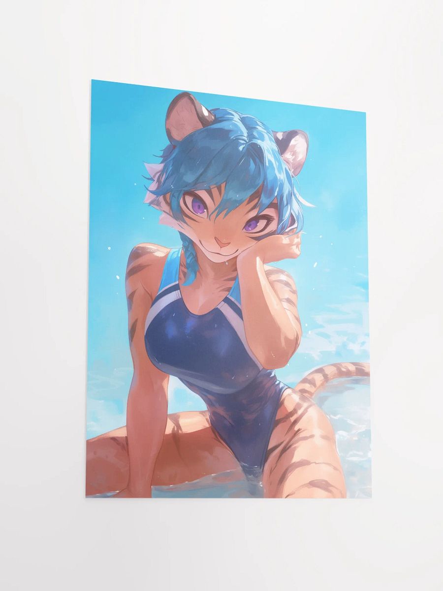 Feline Fantasy Beach Poster product image (6)