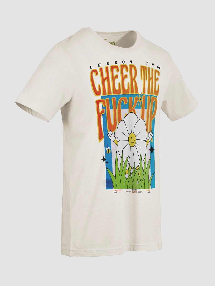CHEER THE F*CK UP Vintage Tee product image (5)