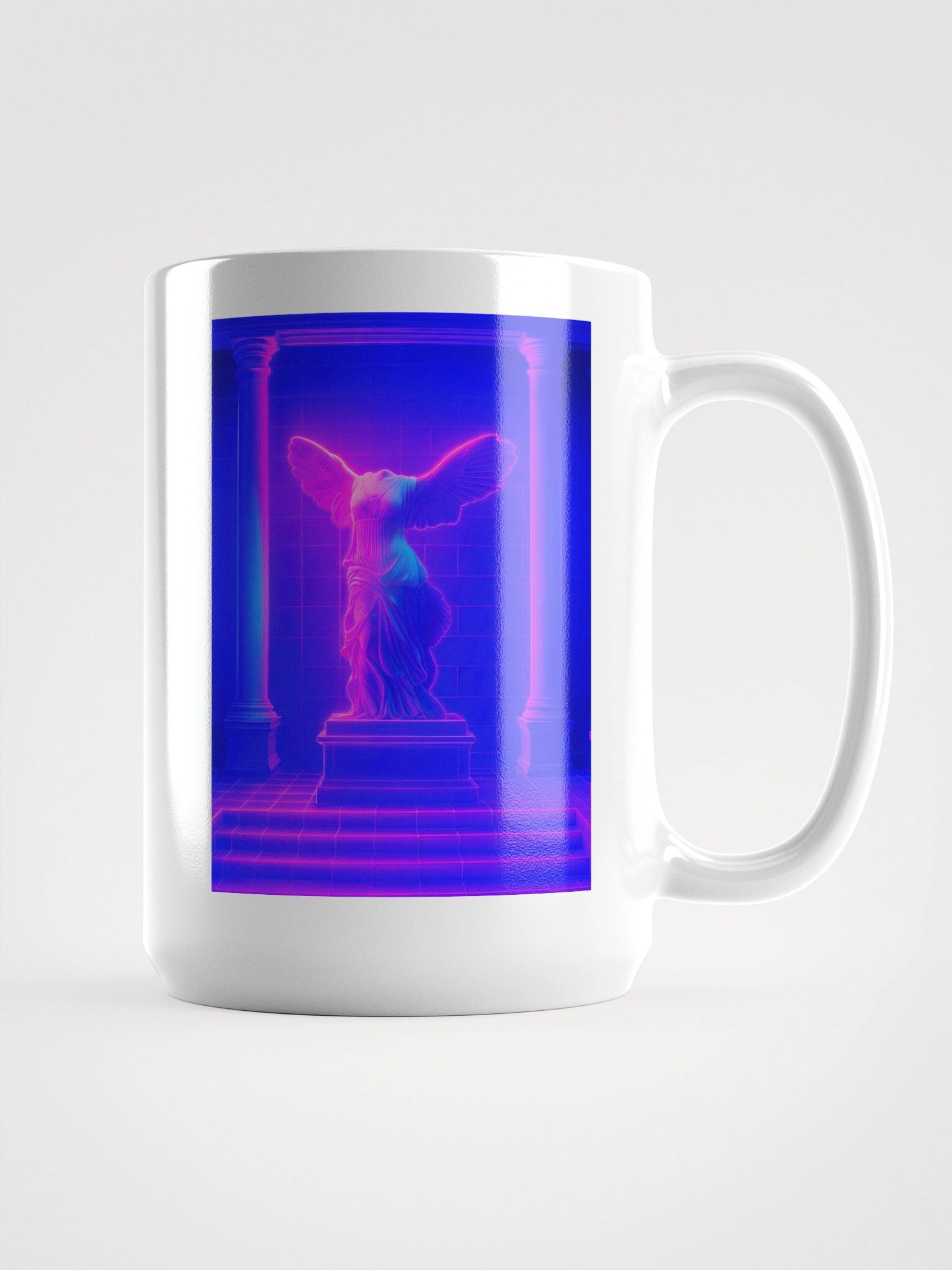 Neon Temple of Victory Mug product image (1)