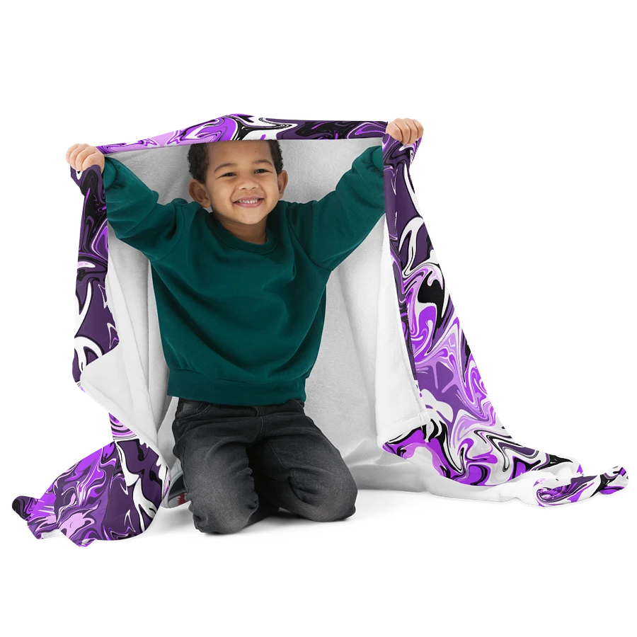 Purple Swirl Blanket product image (14)
