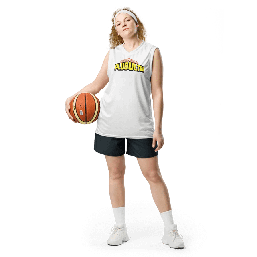 Never Give Up Go Beyond Plus Ultra Basketball Jersey product image (4)
