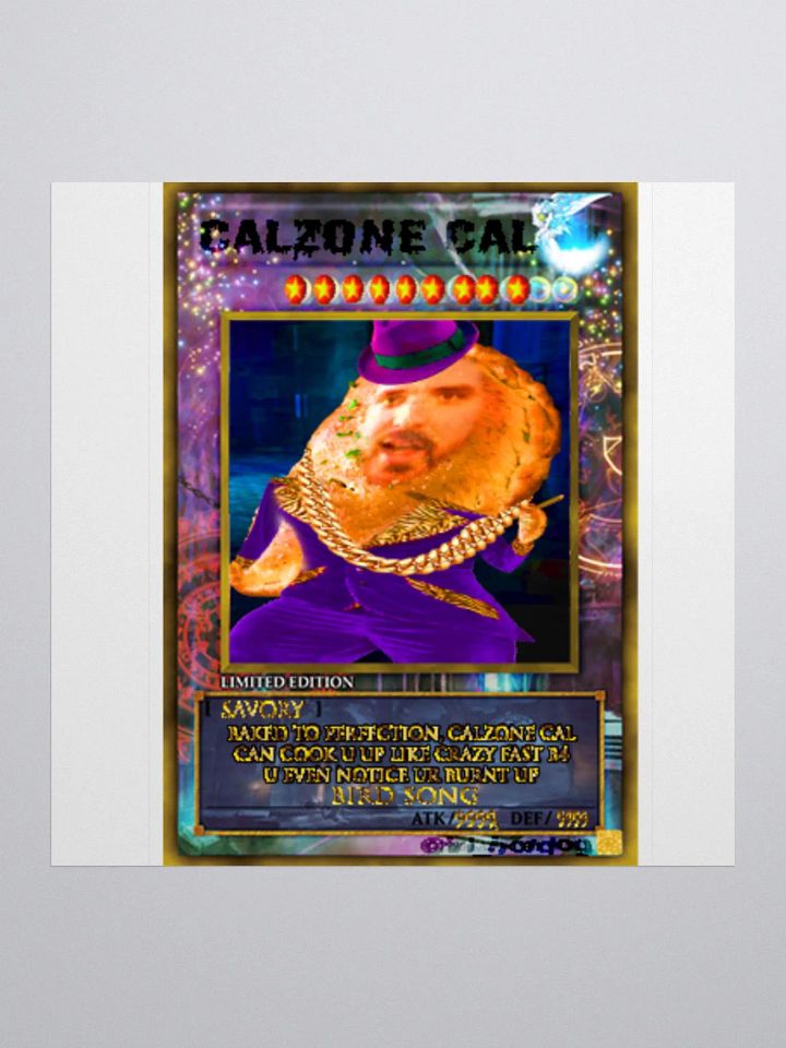 CALZONE CAL Sticker product image (1)