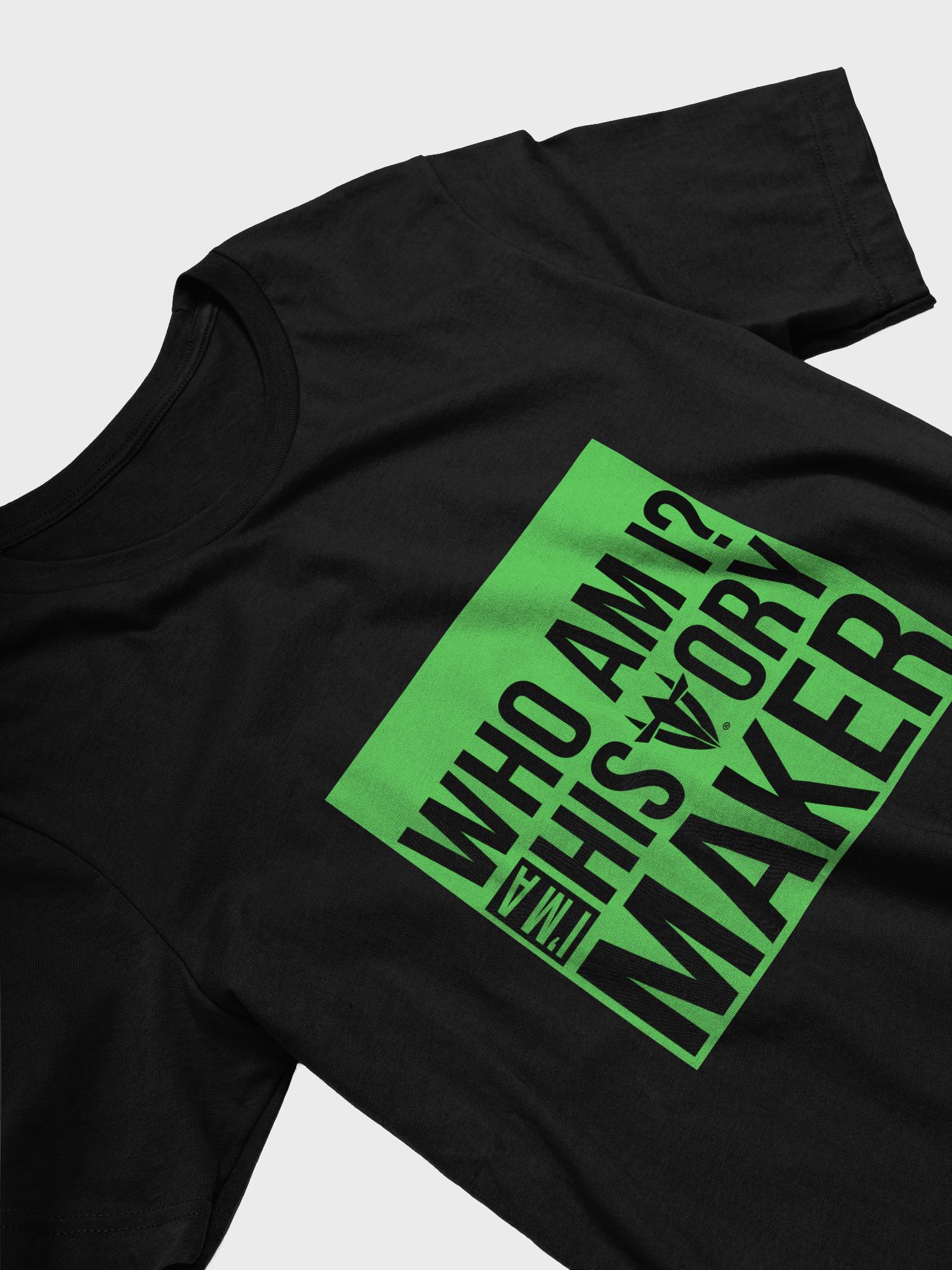 Who Am I Black T-Shirt product image (3)