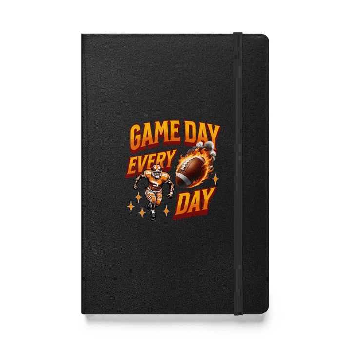 Game Day Every Day Football Flaming Hardcover Journal product image (1)