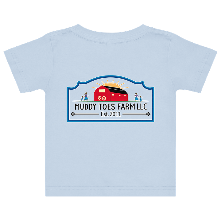 Muddy Toes Farm Logo T-Shirt (6-24m) product image (2)