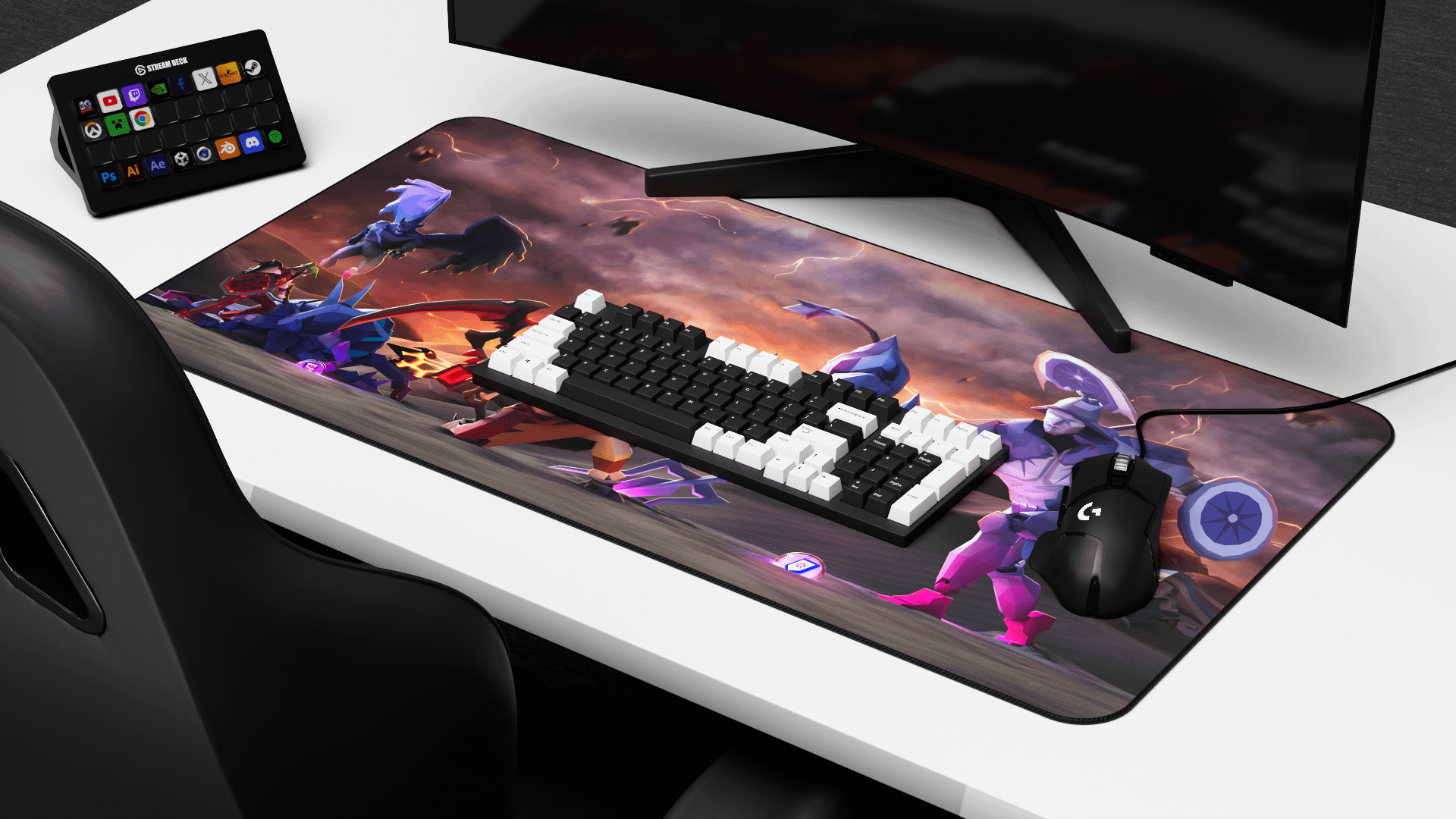 Leagues 5: Raging Echoes Desk Mat product image (3)