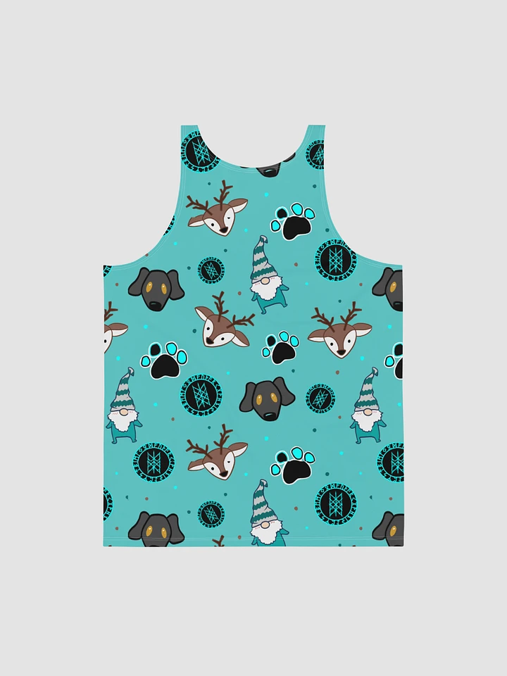 Light Stream Print AOP 'Men's' Cut Tank Top product image (2)