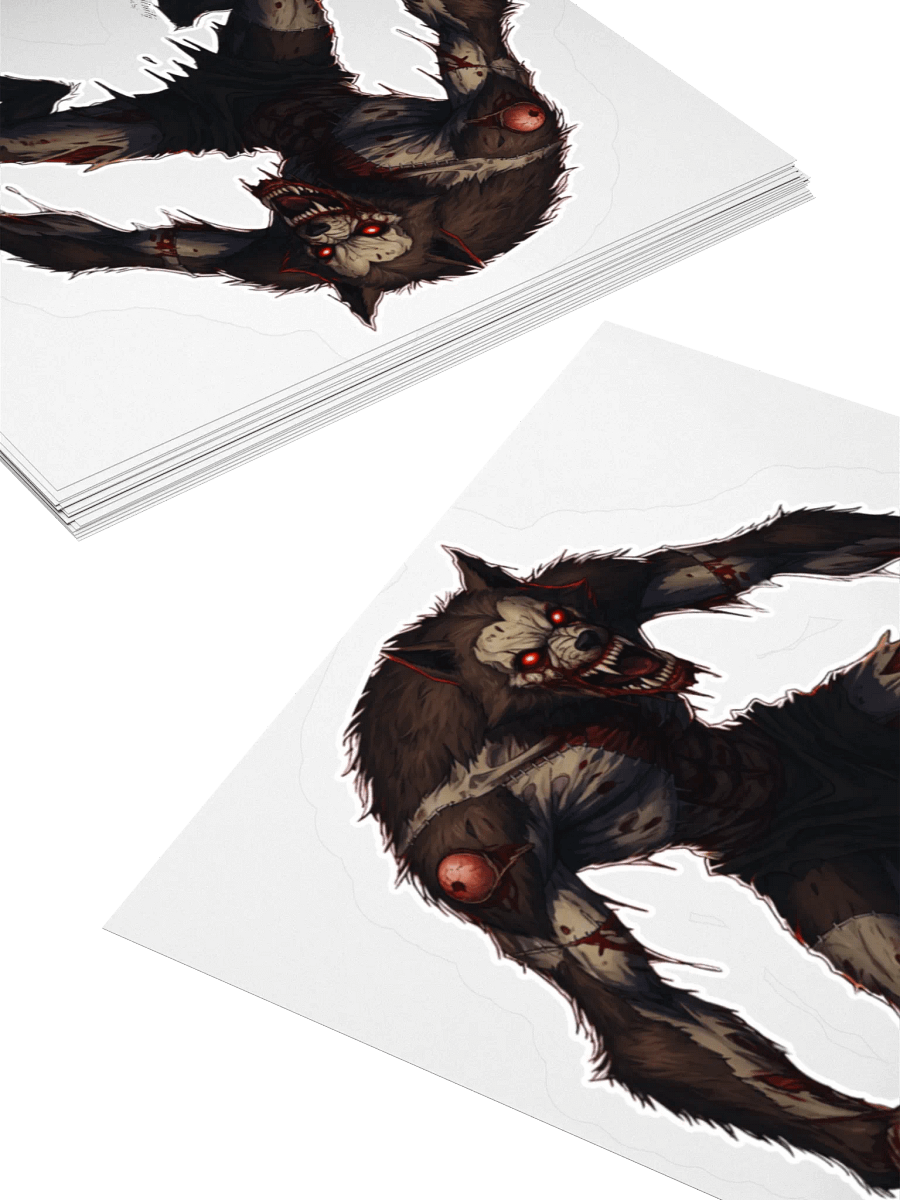 V2 Hybrid Z.W.V. Kiss Cut Stickers (Clear Edge) product image (10)
