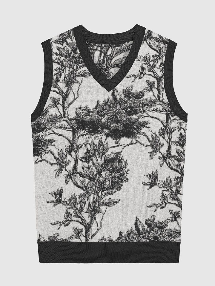 Blossom Knitted V-Neck Vest product image (1)