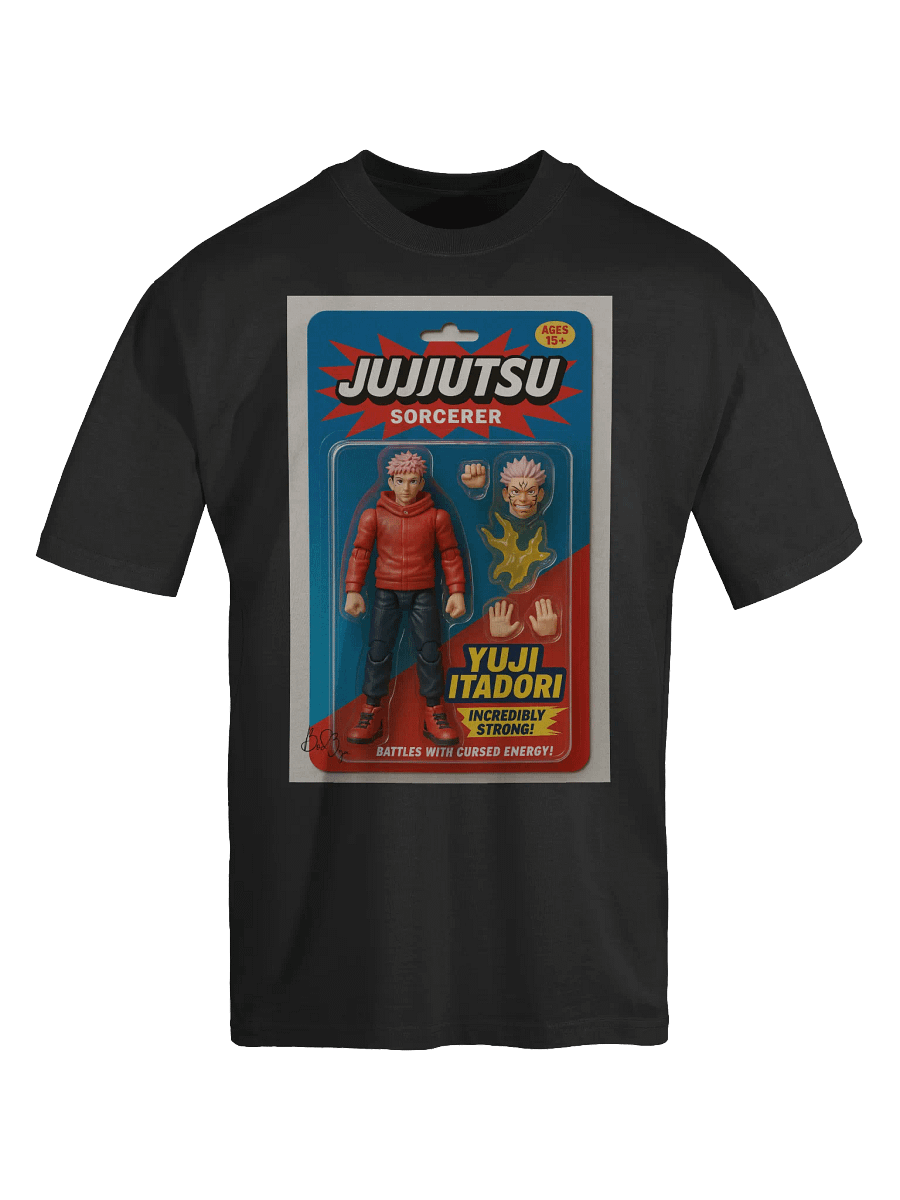 Yuji Action Toy Premium Oversized Tee product image (13)