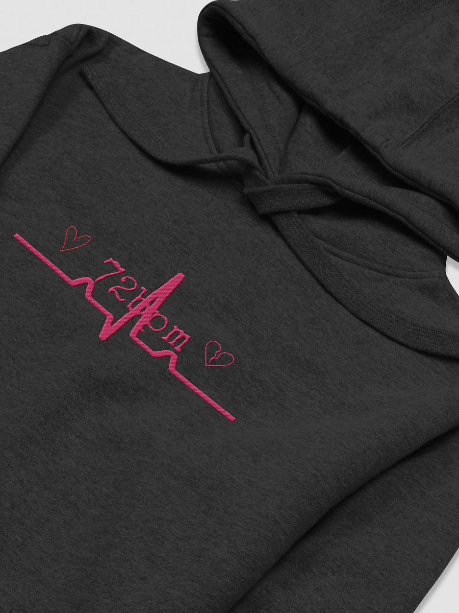 72bpm Pink Hearts Hoodie (Embroidered) product image (17)
