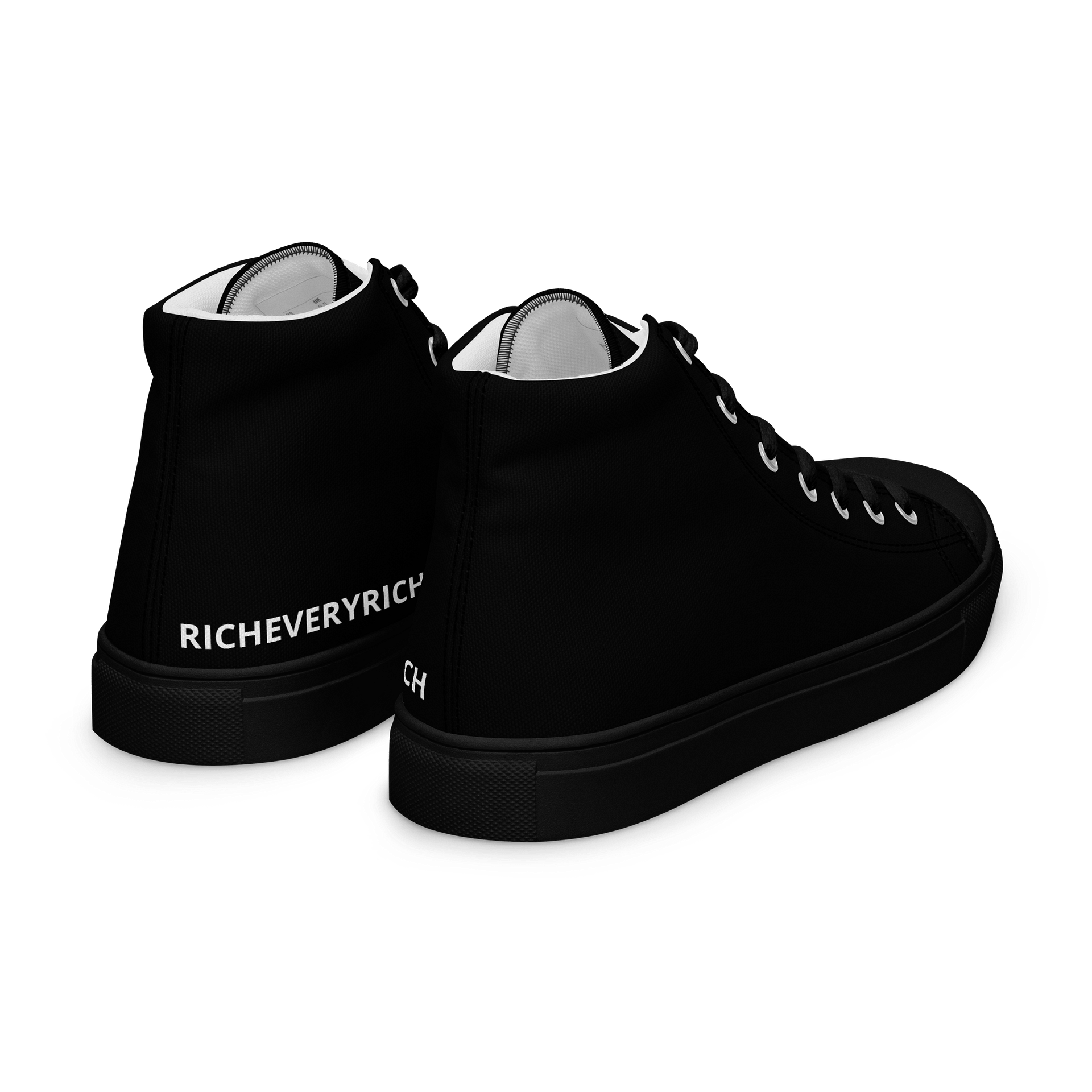 RICHEVERYRICH Men's High Top Canvas Shoes product image (7)