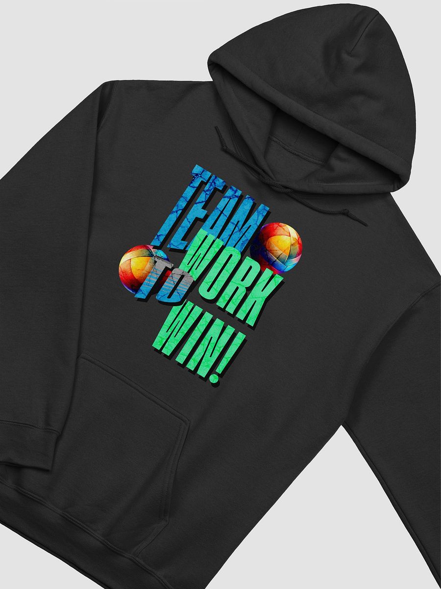 Team Work To Win Volleyball Grunge Hoodie product image (2)