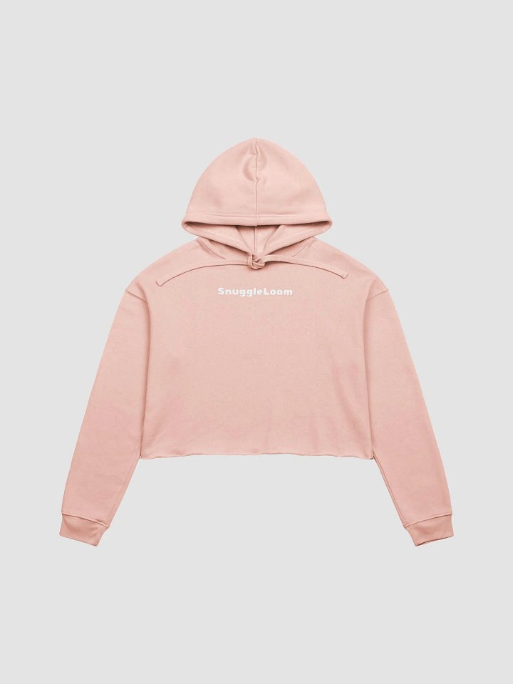 SnuggleLoom Crop Strawberry Hoodie product image (1)