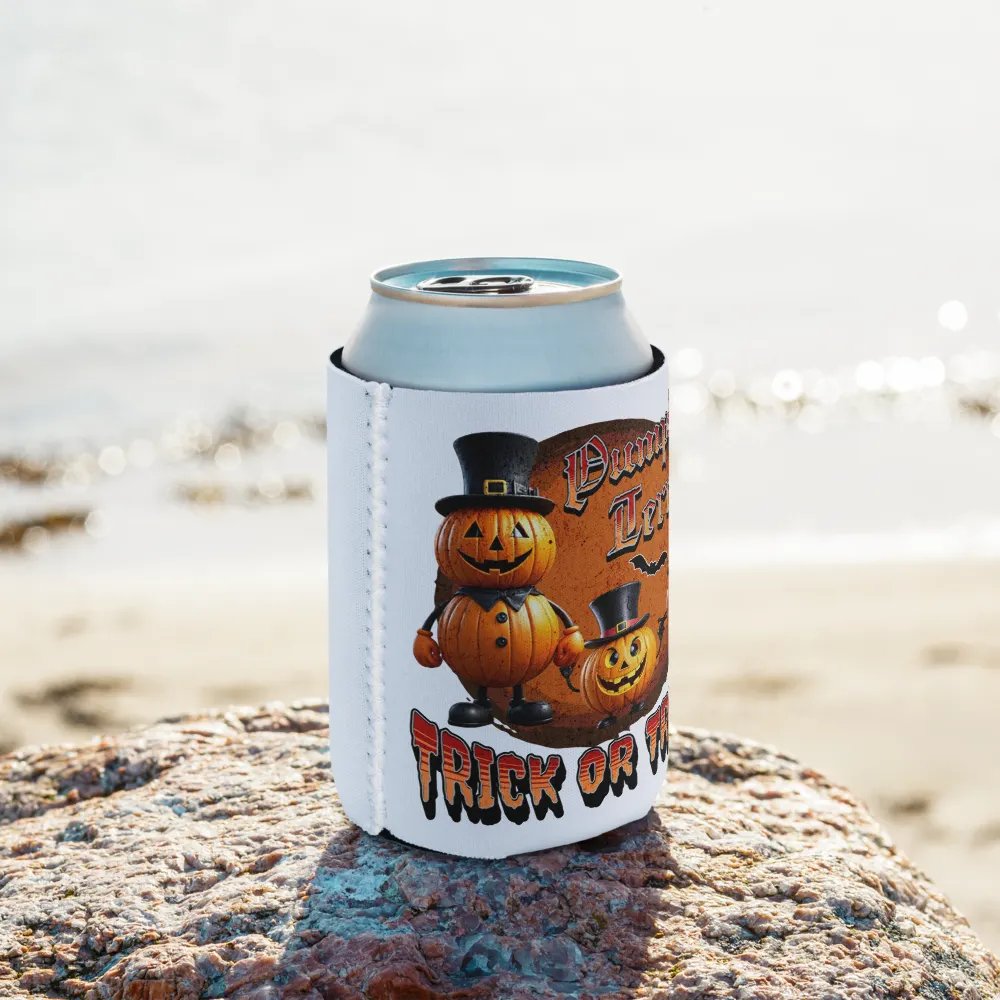 Pumpkin Terror Trick Or Treat Can Cooler product image (9)