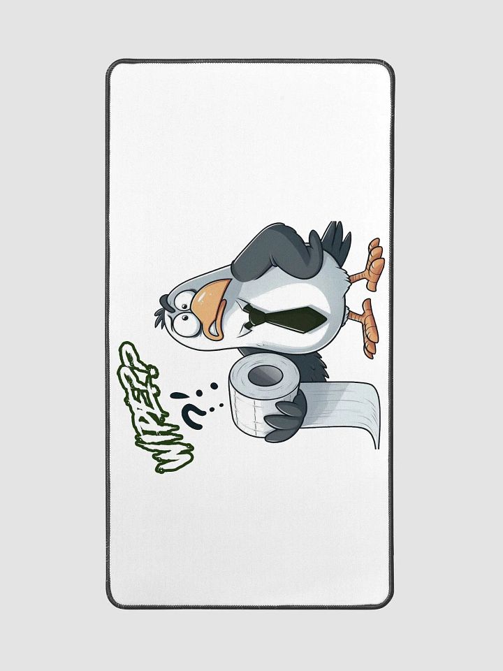 Wipe (Bird) Desk Mat product image (2)