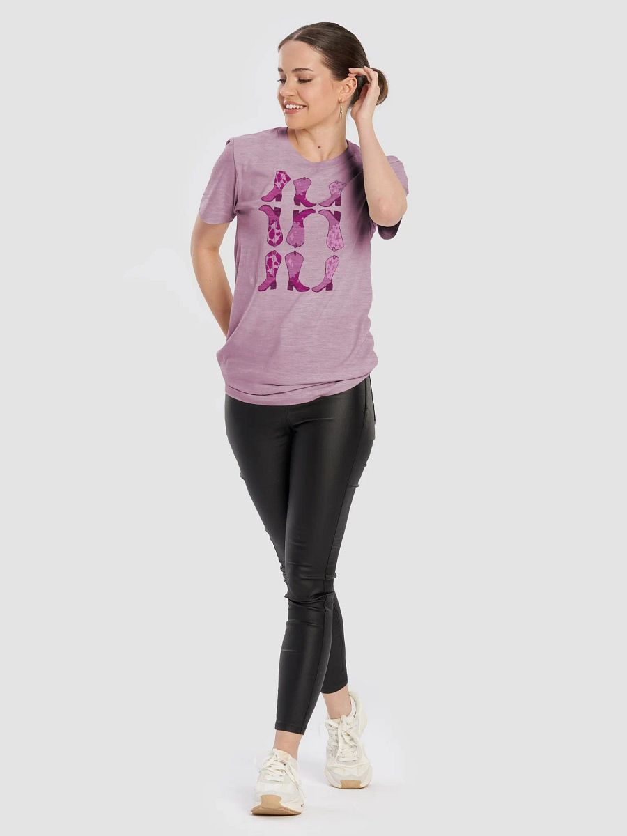 Pretty In Pink Boots Unisex Shirt product image (25)