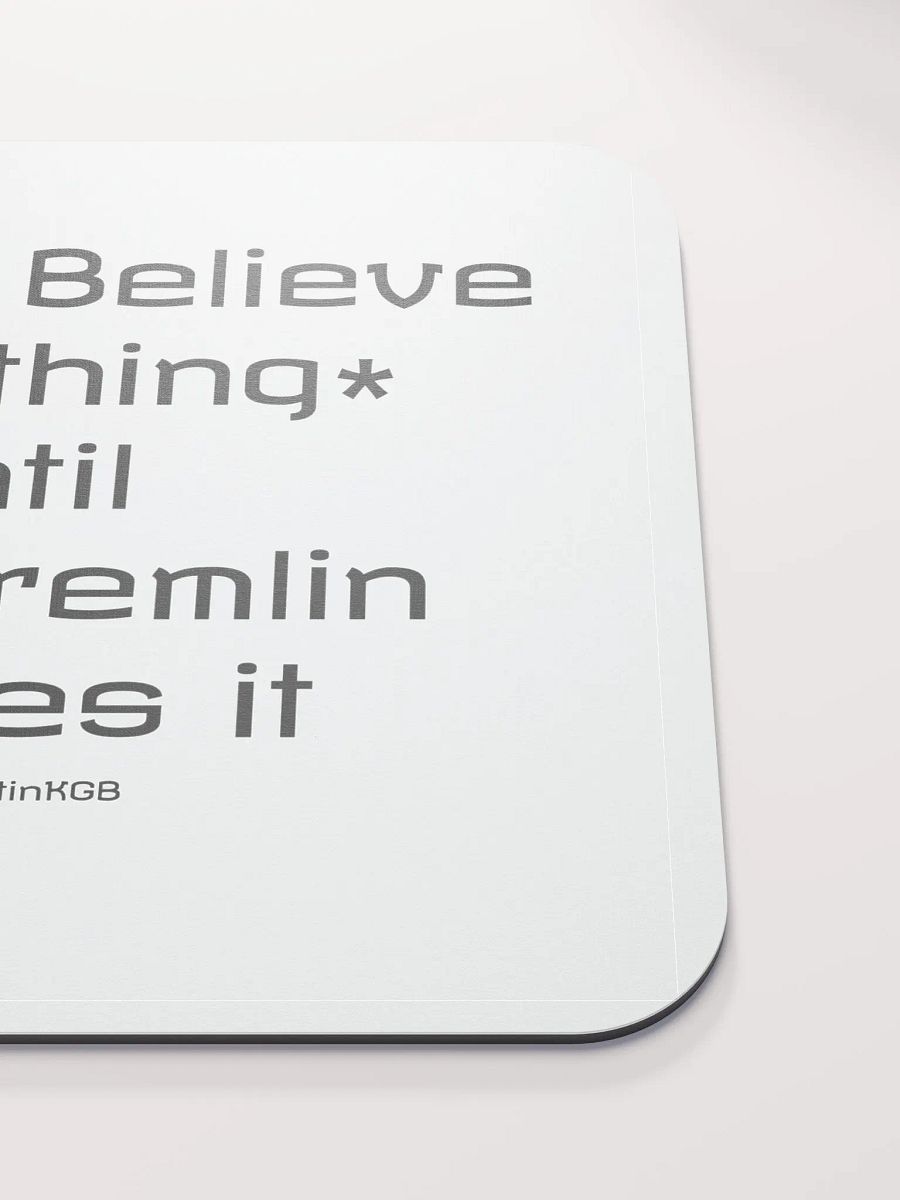 Kremlin denial Mouse Pad product image (5)