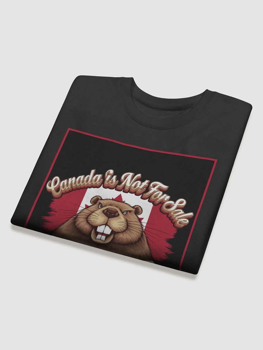 "CANADA IS NOT FOR SALE" premium cotton sweatshirt product image (4)