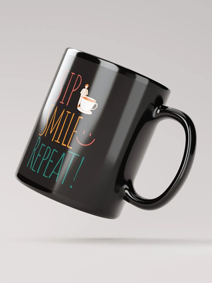 "Sip. Smile. Repeat." Mug product image (4)