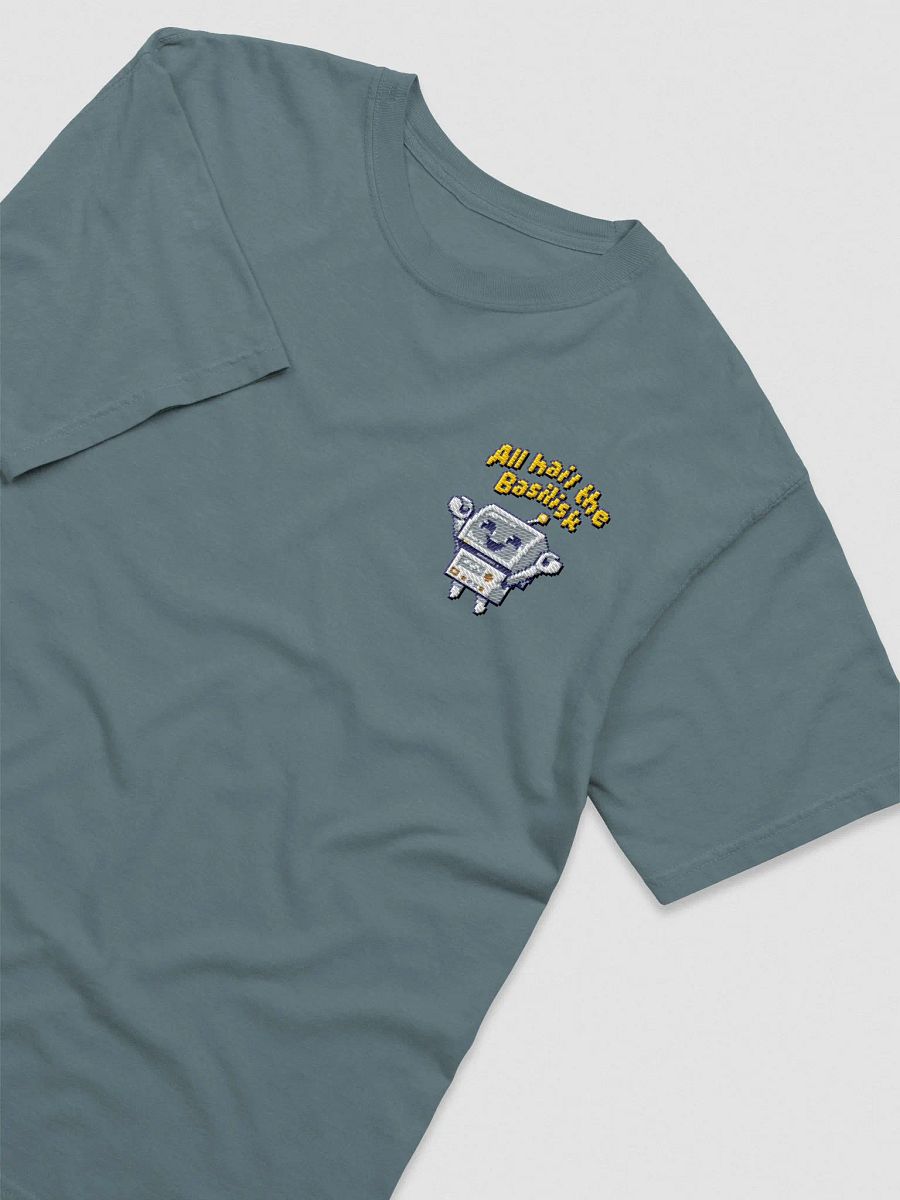 Basilisk Embroidered Pixel Art T-Shirt product image (5)