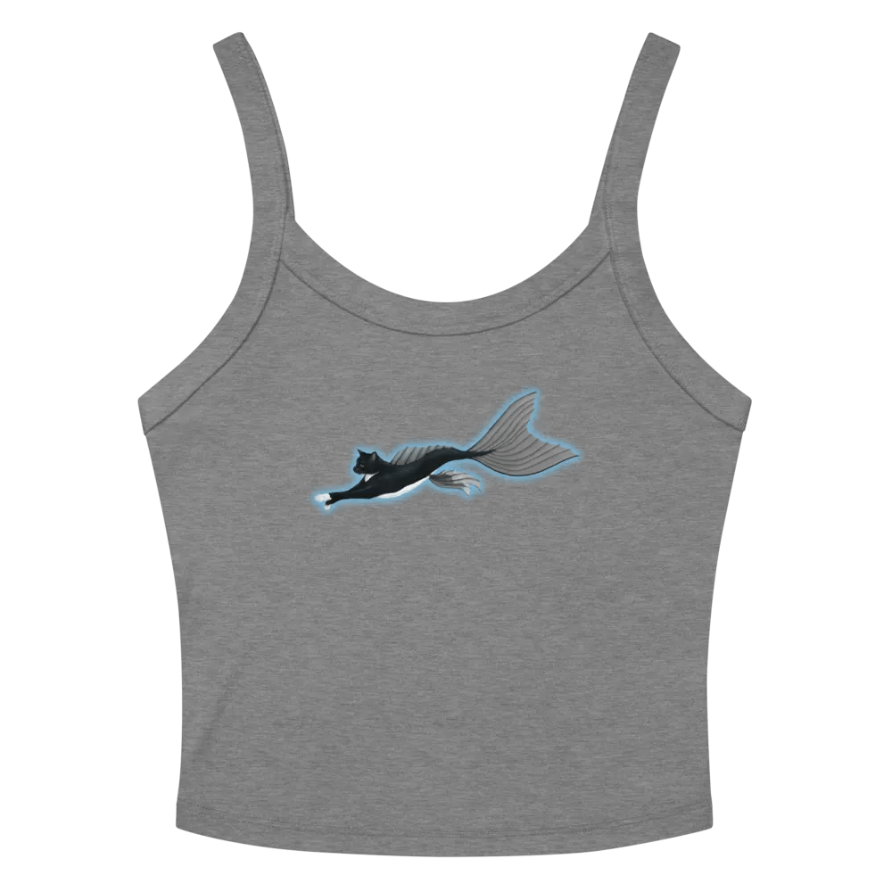 Mermeow Swimming Crop Tank product image (2)