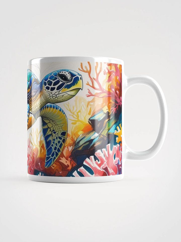 Vibrant Sea Turtle Adventure Mug product image (2)