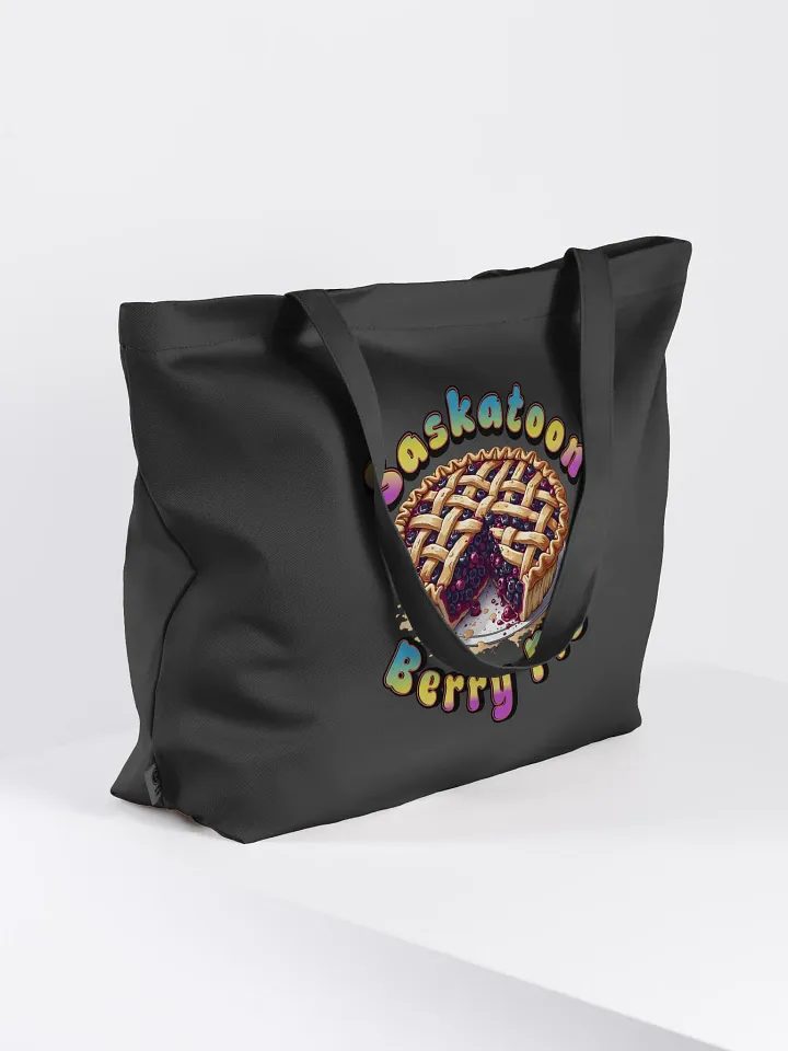 Saskatoon Berry Pie Bliss Organic Tote Bag product image (1)