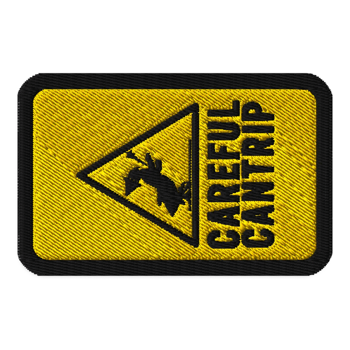 Careful Cantrip Logo Patch! product image (1)