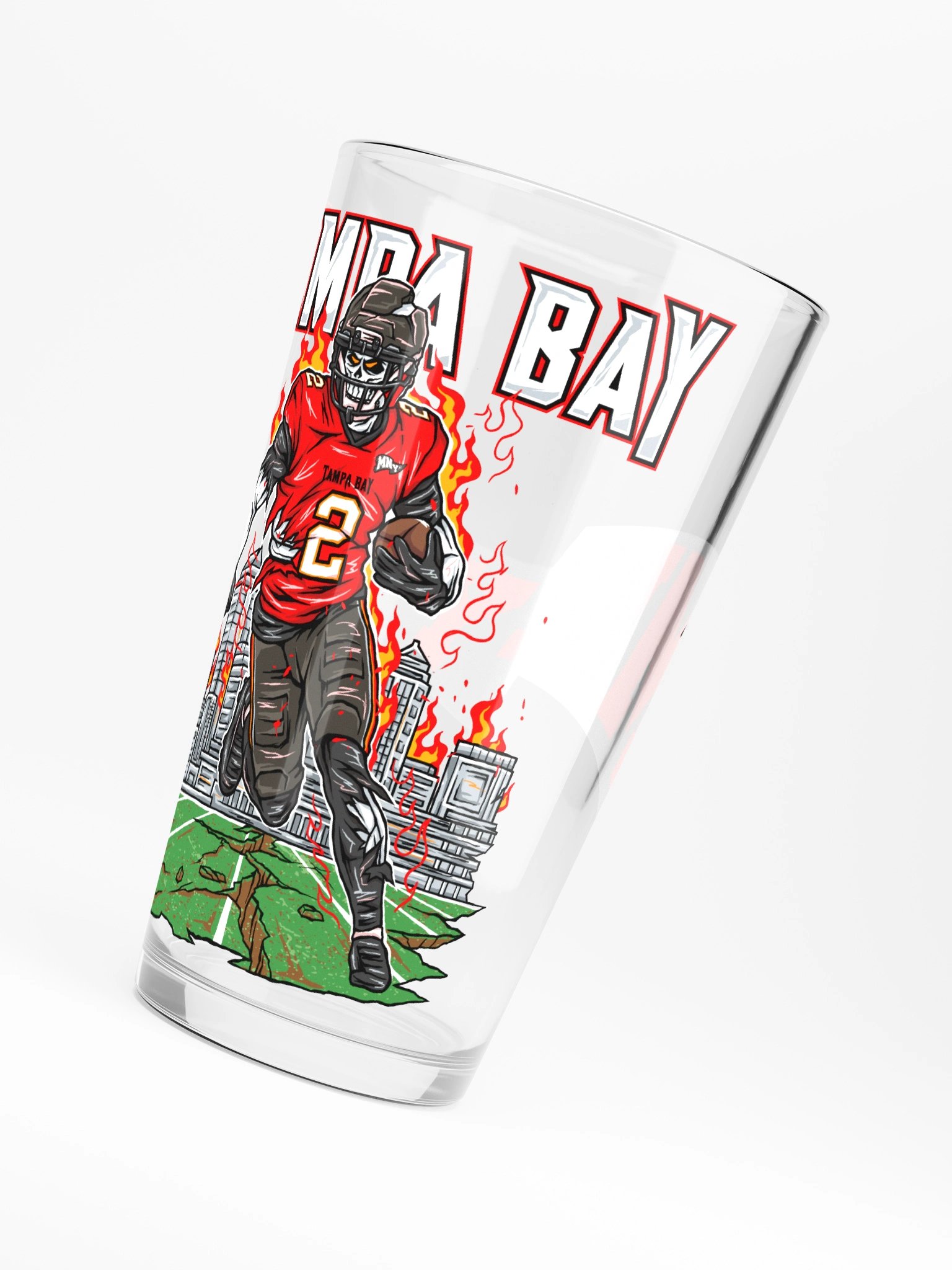 Tampa Bay, Welcome to Football Pint Glass product image (6)