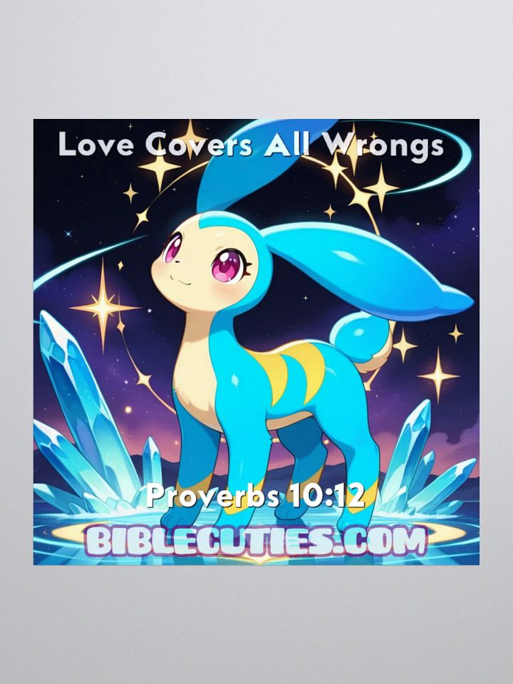 Bible Cuties Miriam - Love Covers All Wrongs Sticker product image (1)