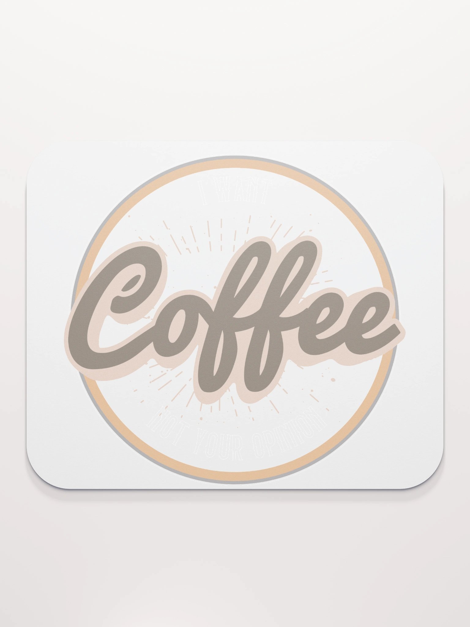 Coffee Circle Mouse Pad product image (2)