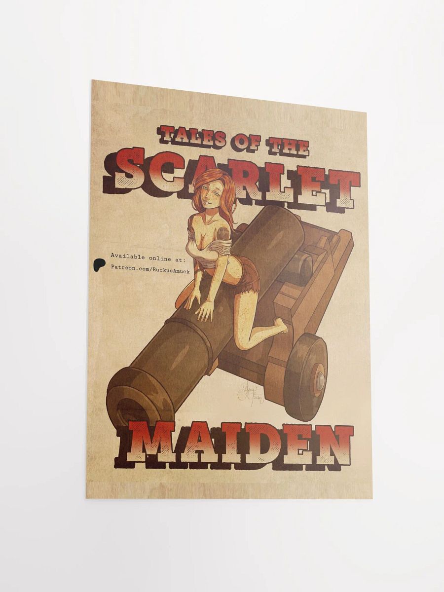 Tales of the Scarlet Maiden Pinup Poster product image (3)