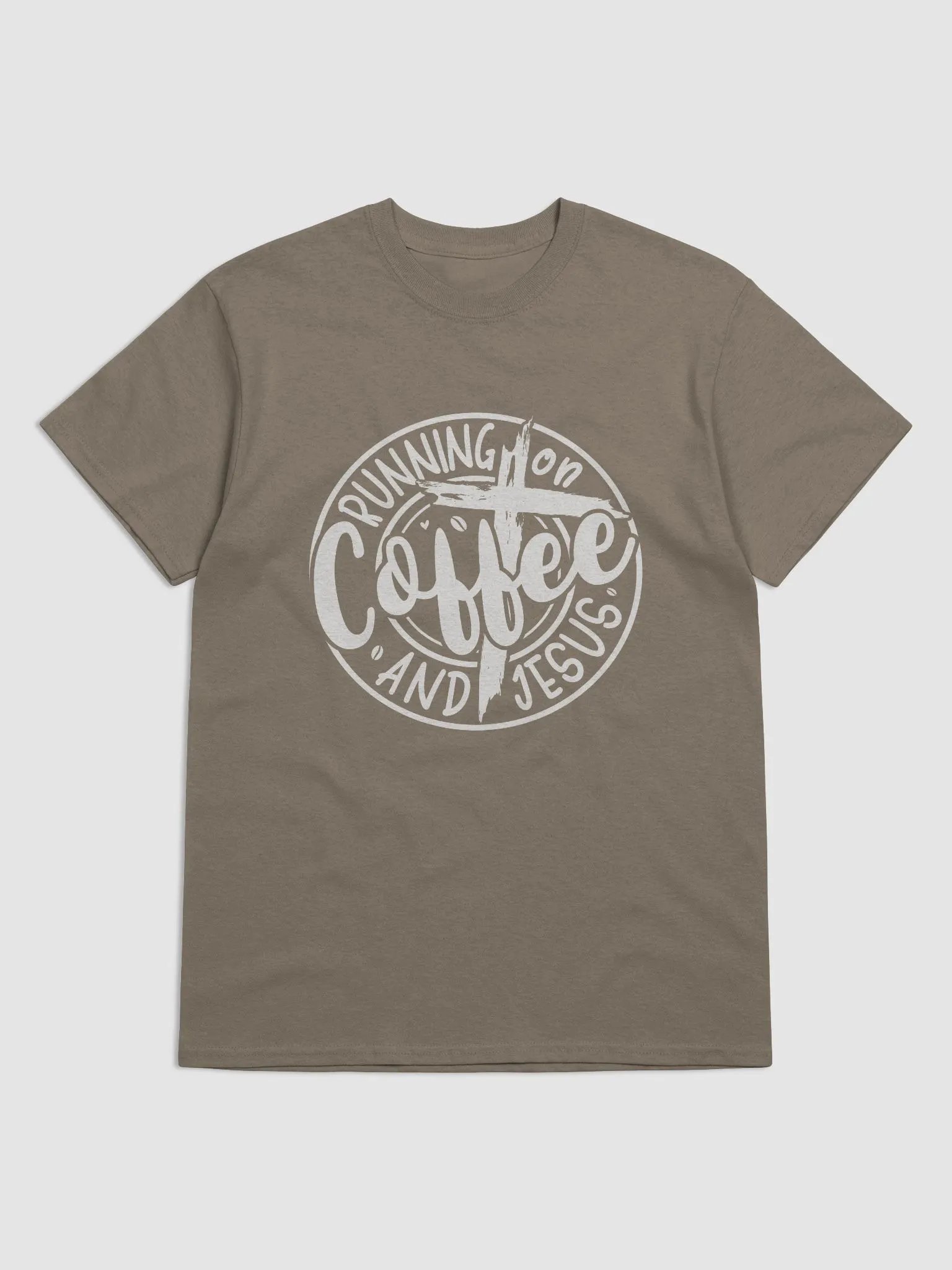 Running on Coffee and Jesus Tee product image (2)