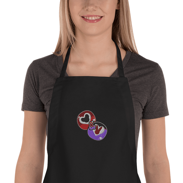 The Monroes Small Logo Embroidered Cooking Apron product image (1)