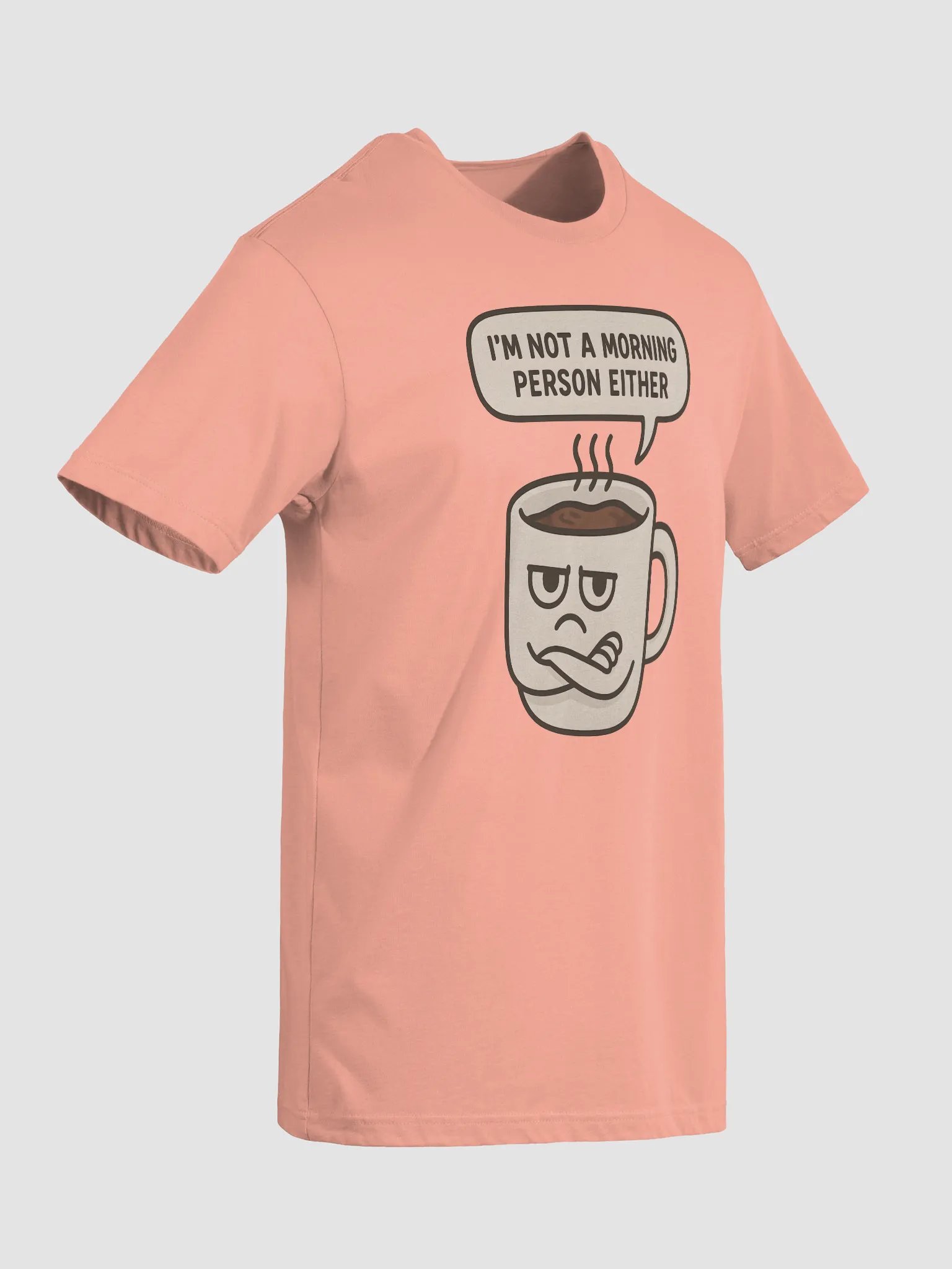 I'm Not A Morning Person - Grumpy Mug Tee product image (6)
