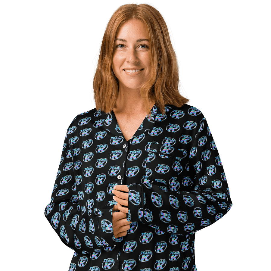 Team K 2000's Women's Long Sleeve Pajama Top product image (3)