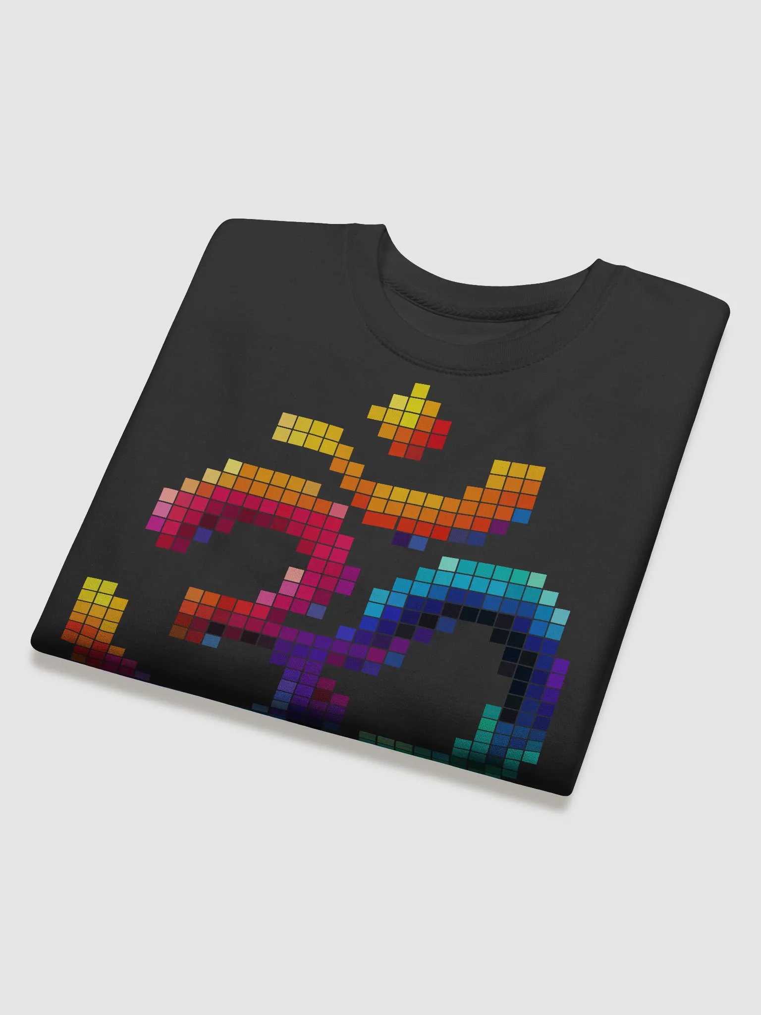 Pixelated Om Premium Sweatshirt product image (4)