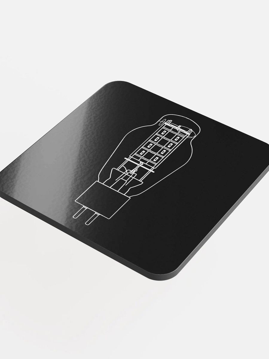 Iyagi Tube Glossed Cork Coaster (black) product image (4)