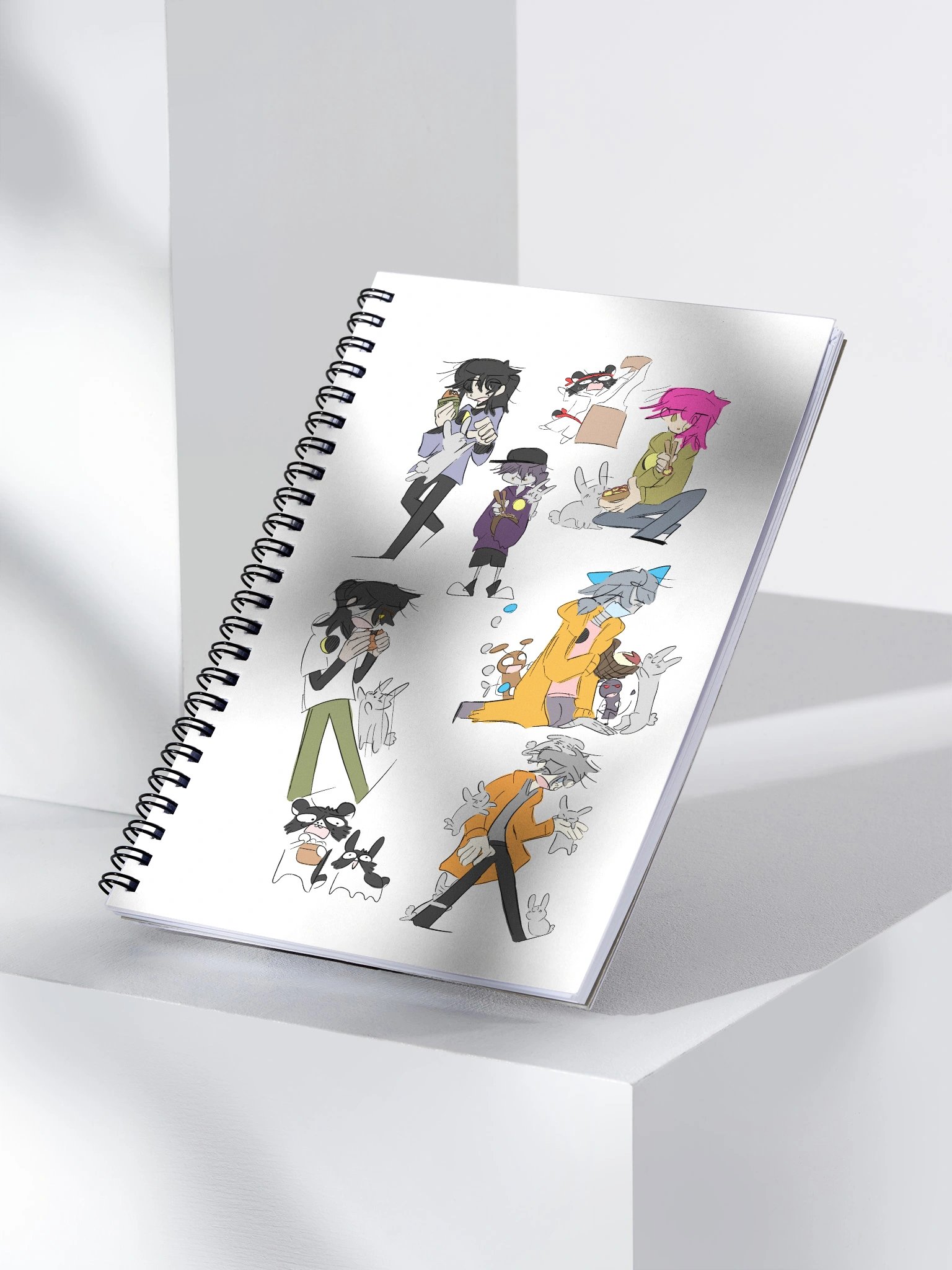 Moon Savers and Happy birthday art notebook September product image (3)