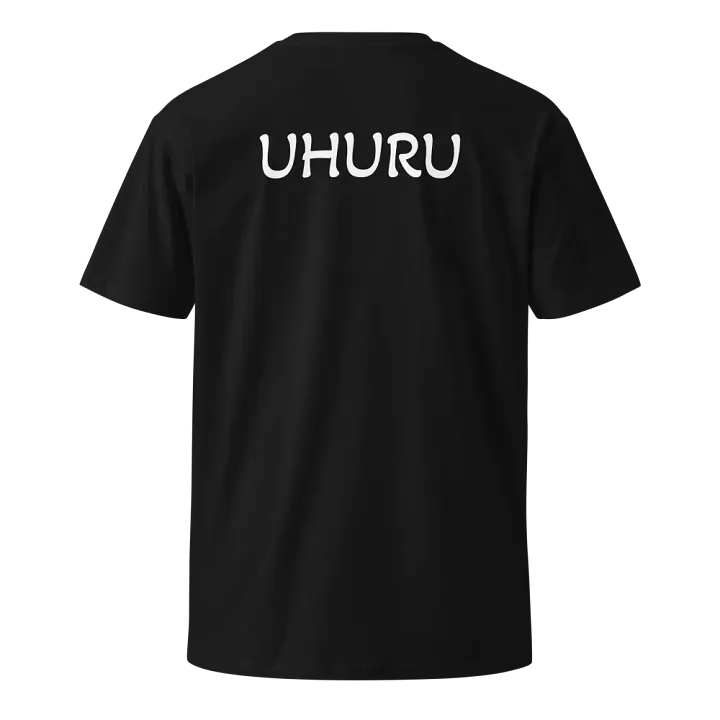 Uhuru - Men's Black Colourful African Map Tee product image (2)