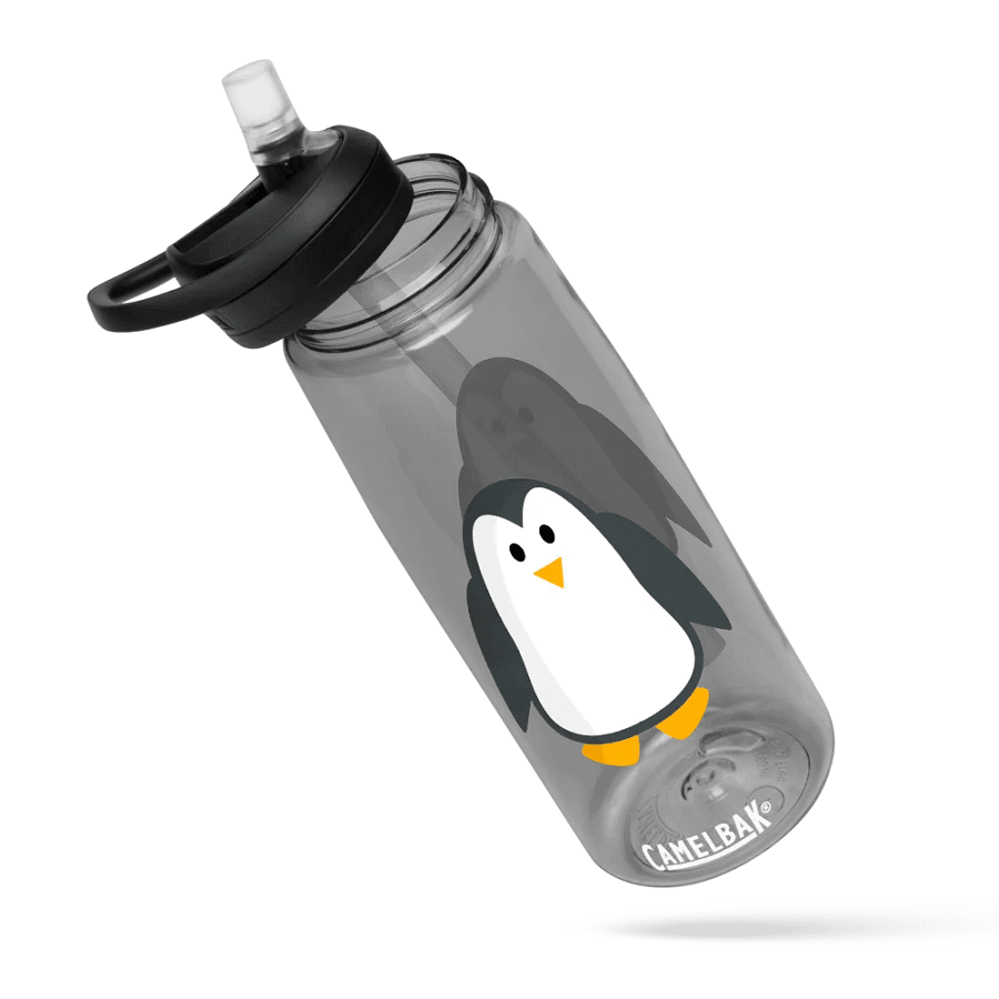 Fat Tux Water Bottle product image (6)