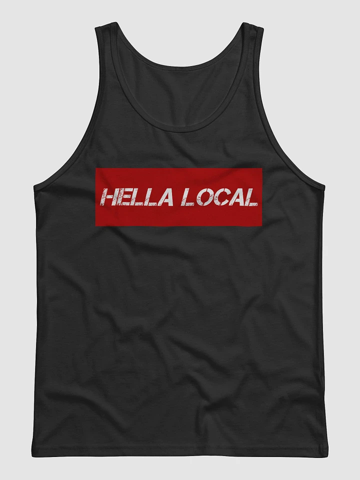 Hella Local Tank Top - Only Available In Black product image (1)