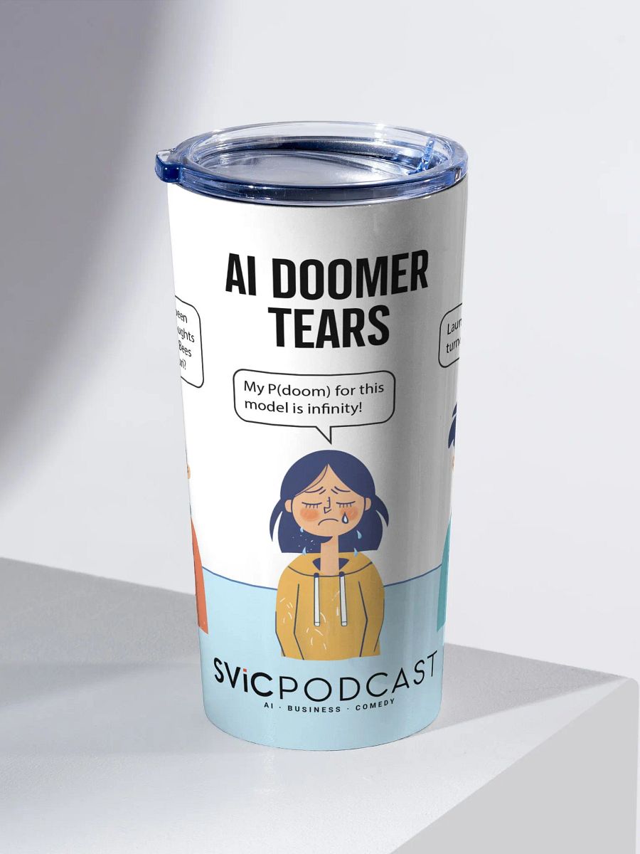 AI Doomer Tears Tumbler product image (2)